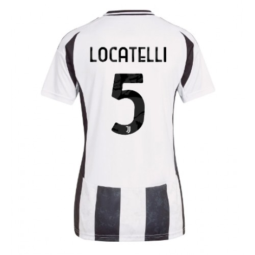 Juventus Manuel Locatelli #5 Domaci Dres za Ženska 2024-25 Kratak Rukav